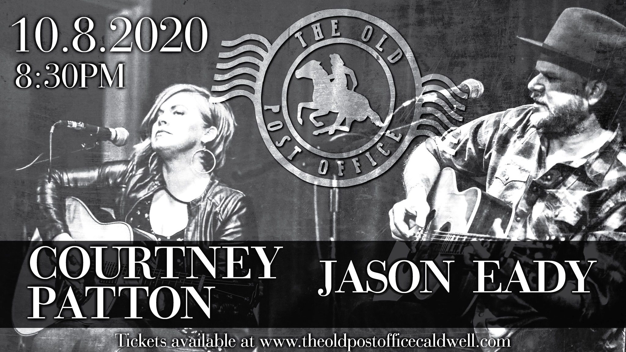 Jason Eady and Courtney Patton at the Old Post Office in Caldwell, TX ...