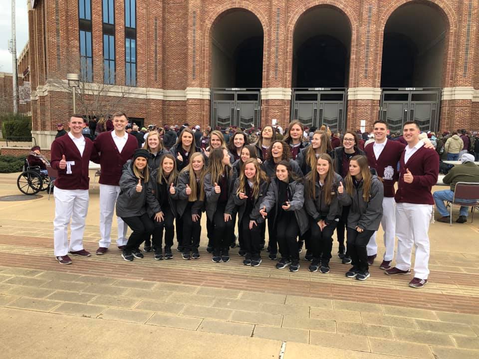 Blue Bell Park tours lead by the Diamond Darlings, a pregame yell practice with Aggie Yell Leaders